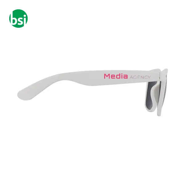 Occhiali da sole personalizzati plastiche riciclate Sun Ray -  2