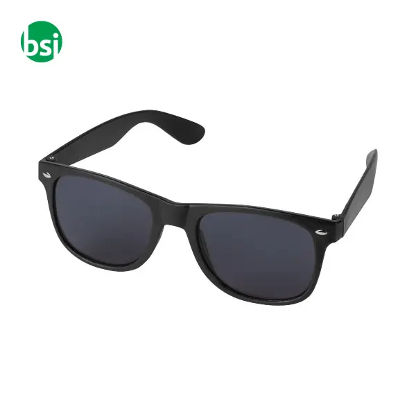 Occhiali da sole personalizzati plastiche riciclate Sun Ray -  8