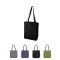 Shopper personalizzate in canvas riciclato 14L Joey - Anteprima 1
