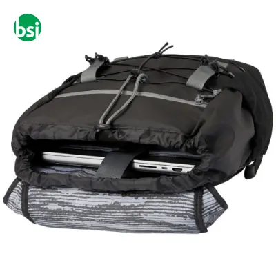 Zaino personalizzabile impermeabile porta PC 15,6'' 23L Aqua - Immagine 6