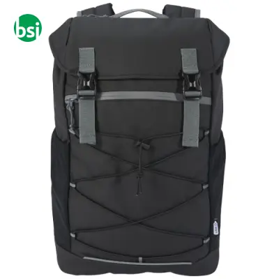 Zaino personalizzabile impermeabile porta PC 15,6'' 23L Aqua - Immagine 3