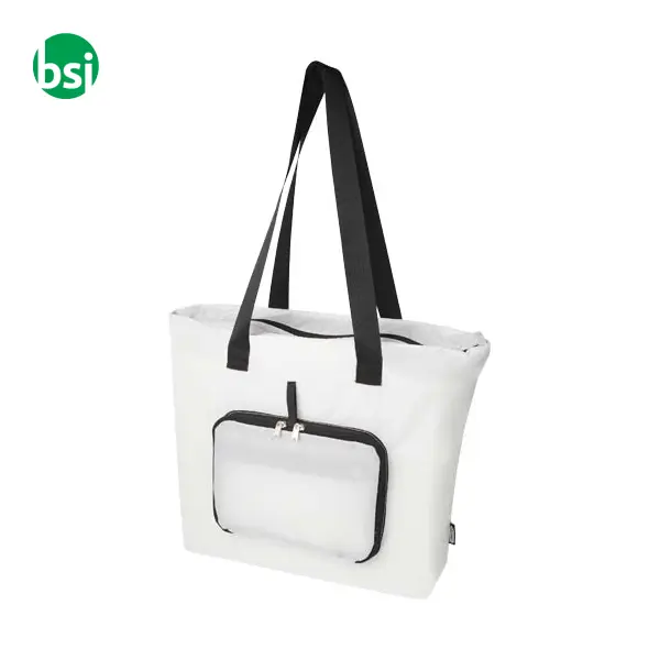 Tote bag pieghevole in PET riciclato da 12 litri EcoFold -  5