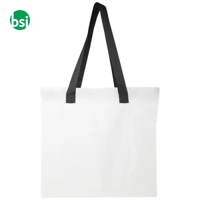 Tote bag pieghevole in PET riciclato da 12 litri EcoFold - Immagine 4