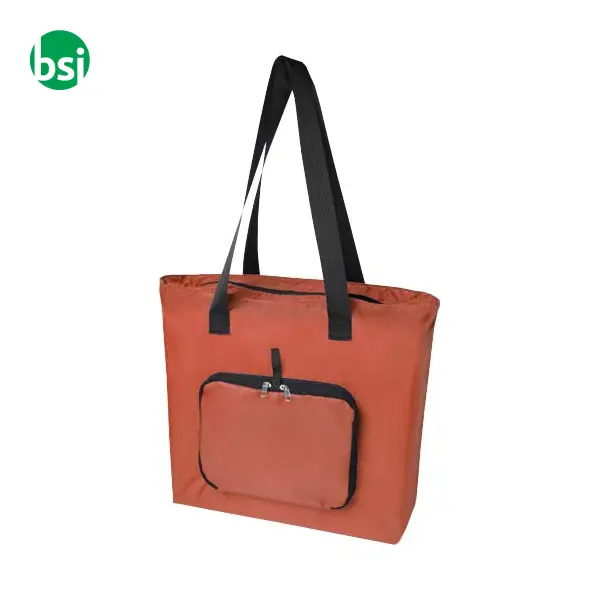 Tote bag pieghevole in PET riciclato da 12 litri EcoFold -  7
