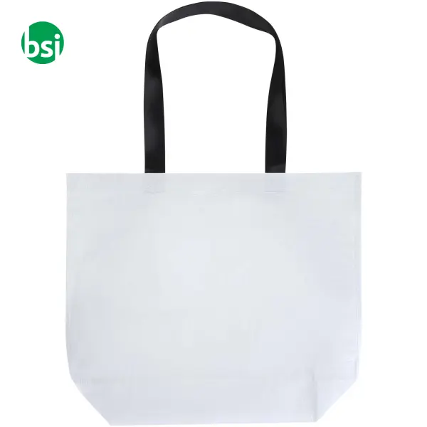 Shopper oversize tessuto doppio Laminato riciclato 30L Duo -  4