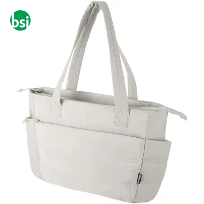 Tote bag portatile 15,6'' in materiale riciclato 18L Puffer - Immagine 8