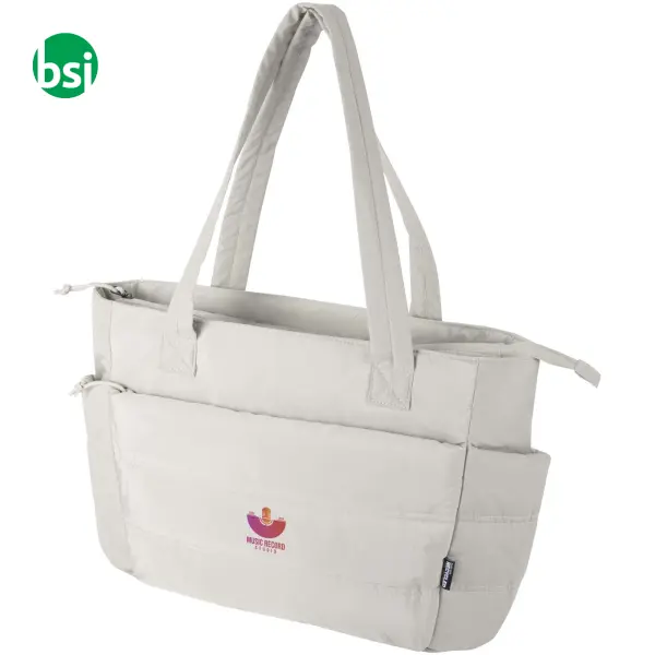 Tote bag portatile 15,6'' in materiale riciclato 18L Puffer -  2