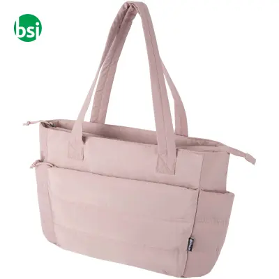 Tote bag portatile 15,6'' in materiale riciclato 18L Puffer - Immagine 9