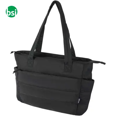 Tote bag portatile 15,6'' in materiale riciclato 18L Puffer - Immagine 10