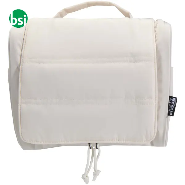 Beauty case da appendere in materiale riciclato 8L Puffer -  3