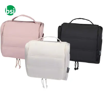 Beauty case da appendere in materiale riciclato 8L Puffer - Immagine 7