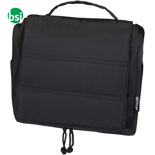 Beauty case da appendere in materiale riciclato 8L Puffer -  10