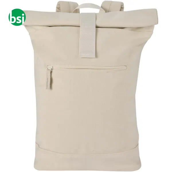 Zaino rolltop per portatile materiale riciclato 16L Recanvas -  3
