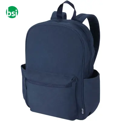 Zaino città porta PC 15'' in materiale riciclato 16L Recanvas - Immagine 9
