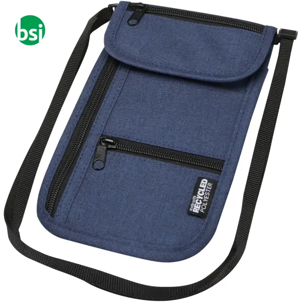 Custodia da viaggio smart tessuto riciclato Ross -  8