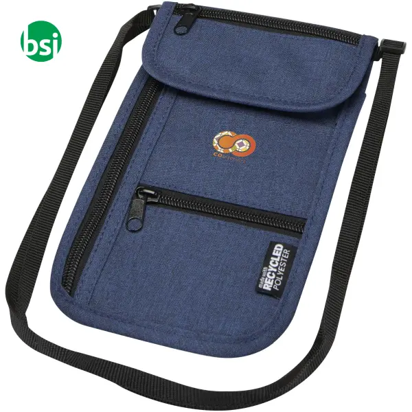 Custodia da viaggio smart tessuto riciclato Ross -  2
