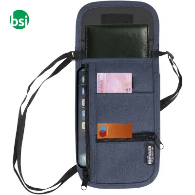 Custodia da viaggio smart tessuto riciclato Ross - Immagine 5