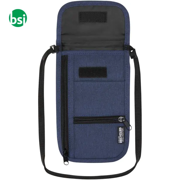Custodia da viaggio smart tessuto riciclato Ross -  3