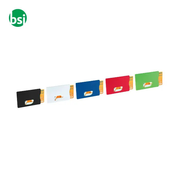 Porta carte di credito personalizzabile RFID -  6
