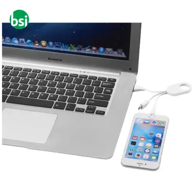 Cavo di ricarica personalizzabile 3 in 1 Troop - Immagine 4