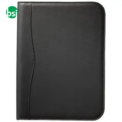 Cartella con blocco personalizzabile A4 con cerniera Ebony - Immagine 4
