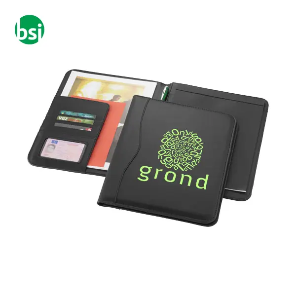 Cartella con blocco personalizzabile A4 Ebony -  2