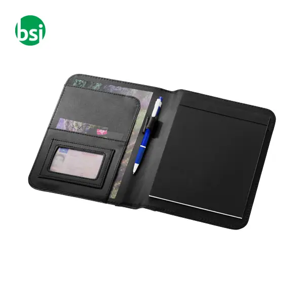 Cartella con blocco personalizzabile A5 Ebony -  6