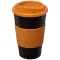 Bicchiere termico personalizzabile 350ml con grip - Anteprima 10