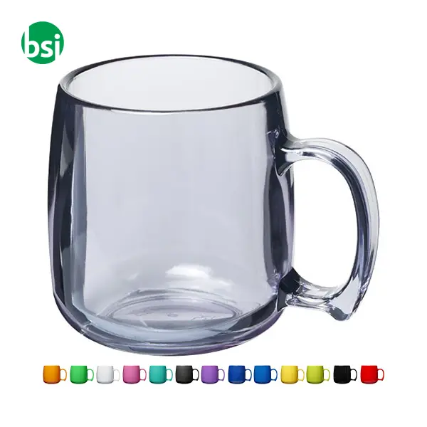 Tazza in plastica personalizzata 300ml Classic -  1
