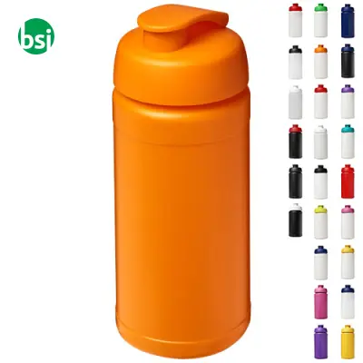 Borraccia personalizzabile coperchio a scatto 500ml Plus