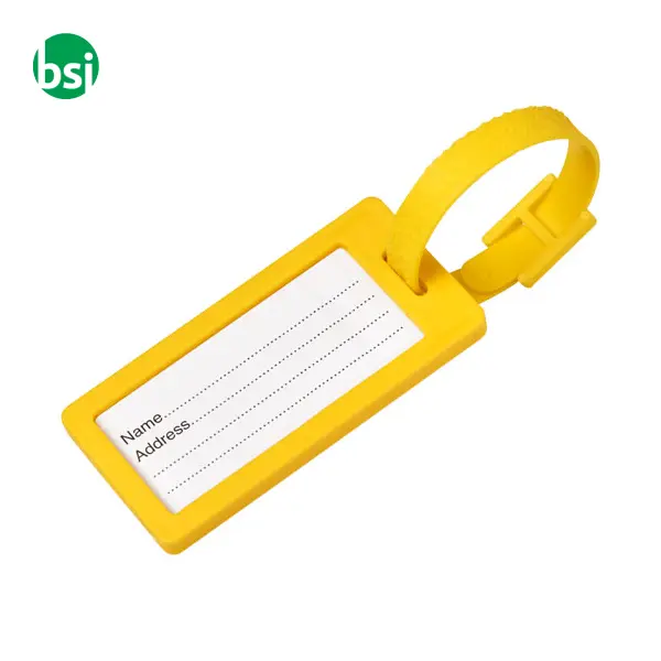 Etichetta per bagagli in materiale riciclato River -  6