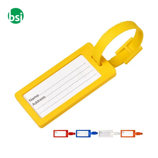 Etichetta per bagagli in materiale riciclato River -  1