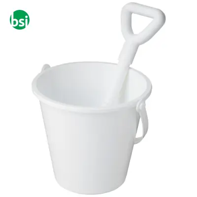 Secchiello e paletta in plastica riciclata Tides - Immagine 4