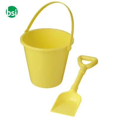 Secchiello e paletta in plastica riciclata Tides - Immagine 6