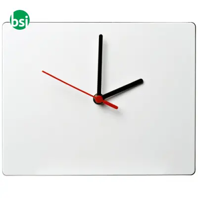 Orologio da parete personalizzabili rettangolare Brite-Clock - Immagine 2