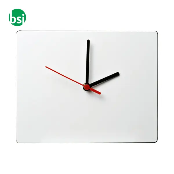 Orologio da parete personalizzabili rettangolare Brite-Clock -  2