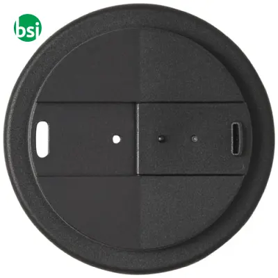 Bicchiere termico personalizzato 350ml coperchio ermetico - Immagine 5