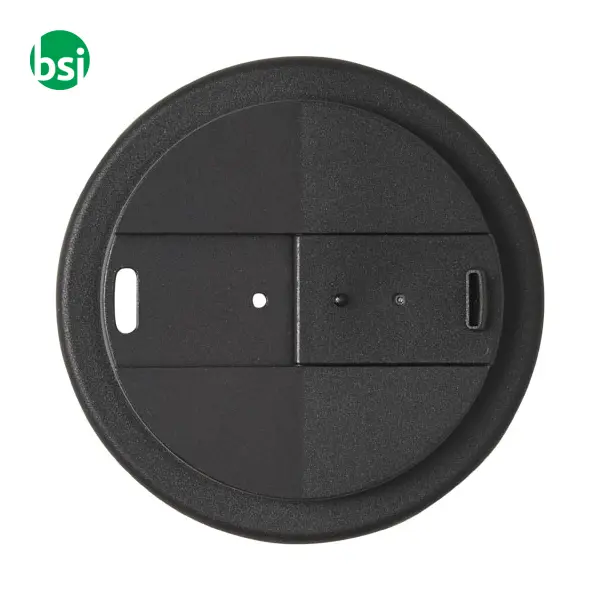 Bicchiere termico personalizzato 350ml coperchio ermetico -  5