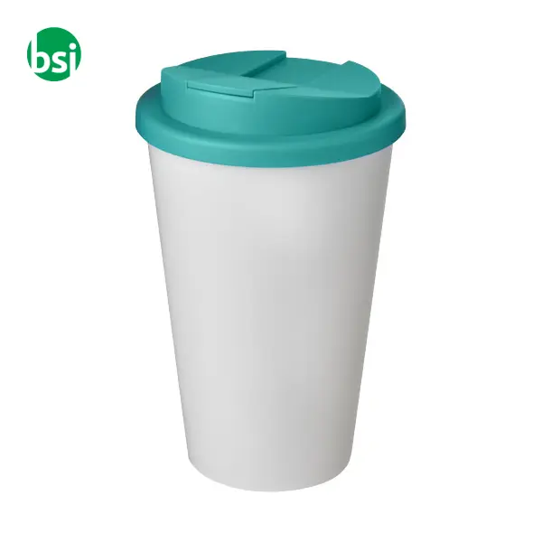 Bicchiere termico personalizzato 350ml coperchio ermetico -  11