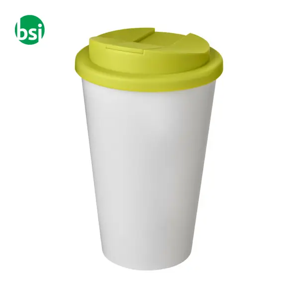 Bicchiere termico personalizzato 350ml coperchio ermetico -  12