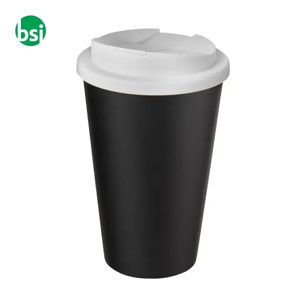 Bicchiere termico personalizzato 350ml coperchio ermetico -  20
