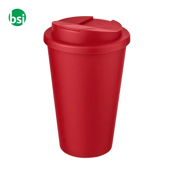 Bicchiere termico personalizzato 350ml coperchio ermetico -  25