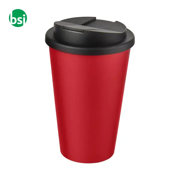 Bicchiere termico personalizzato 350ml coperchio ermetico -  26