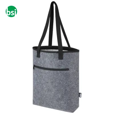 Borsa termica personalizzabile in feltro riciclato 12L Felta