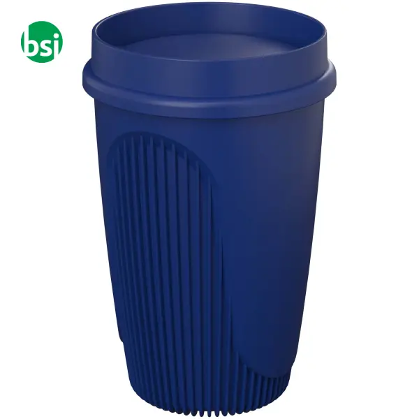 Bicchiere 350 ml con coperchio a 360° Alto POP -  11