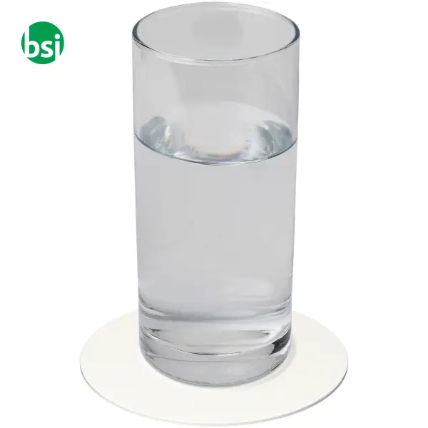 Sottobicchiere rotondo personalizzabile Lumin -  4