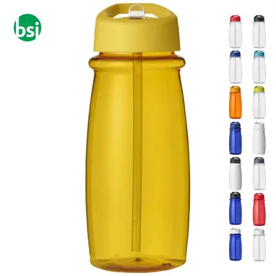 Borraccia personalizzata coperchio e beccuccio 600ml Pulse - Immagine 1