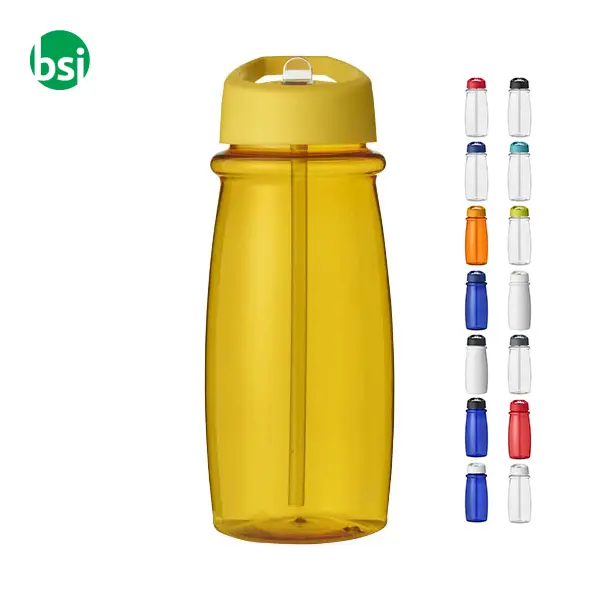 Borraccia personalizzata coperchio e beccuccio 600ml Pulse -  1