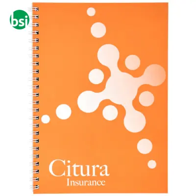 Taccuino personalizzabile A4 copertina sintetica Desk-Mate - Immagine 2