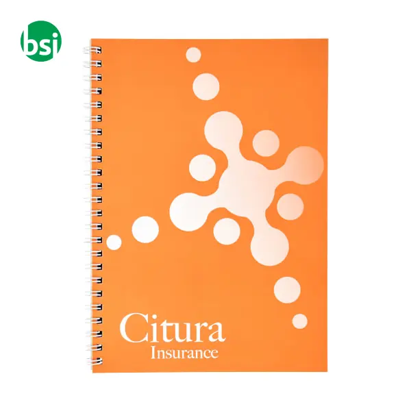 Taccuino personalizzabile A4 copertina sintetica Desk-Mate -  2